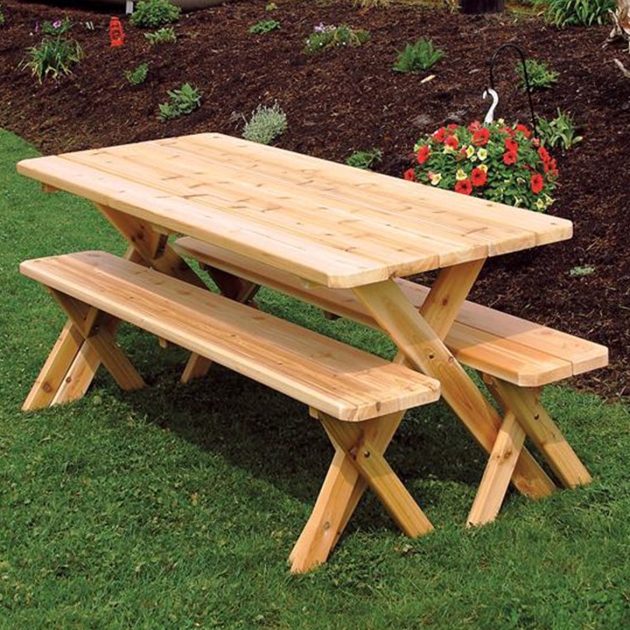 Деревянная Садовая мебель