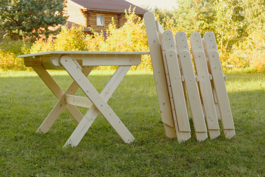 Комплект садовой мебели Wooden-World ксс-02