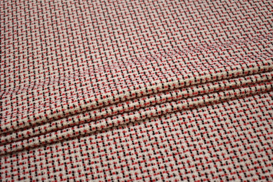 Ткань букле костюмная