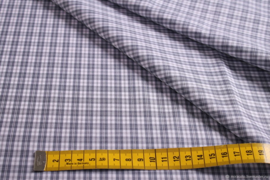 Жаккардовый сорочечный хлопок