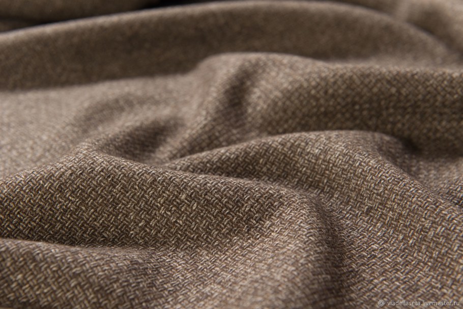 Натуральная шерстяная ткань