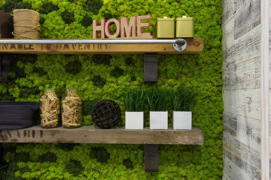 Декор из стабилизированного мха