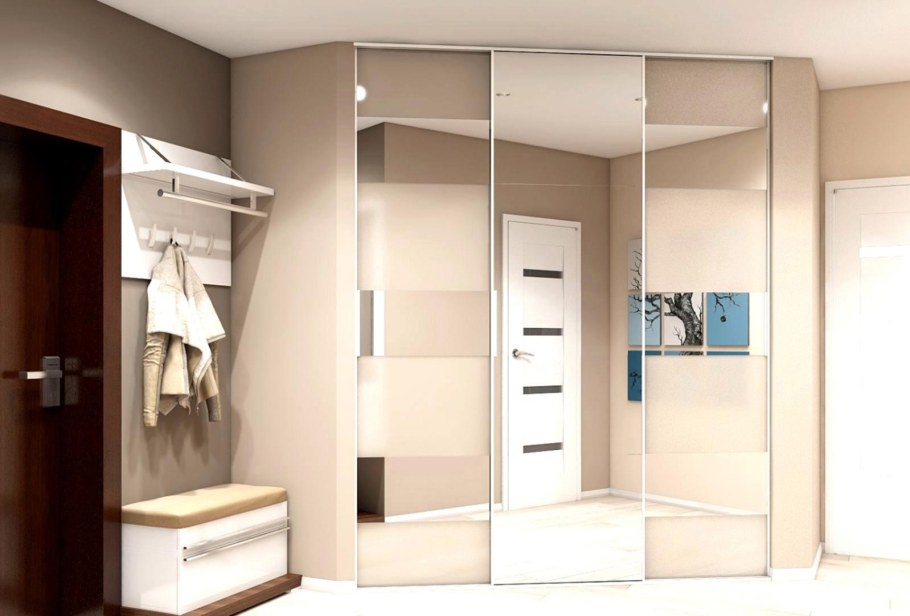 Современные шкафы купе в прихожую