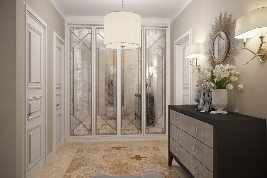 Шкаф Неоклассика 190х60