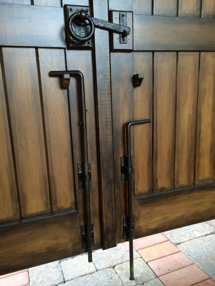 Затвор задвижки для ворот калитки l340