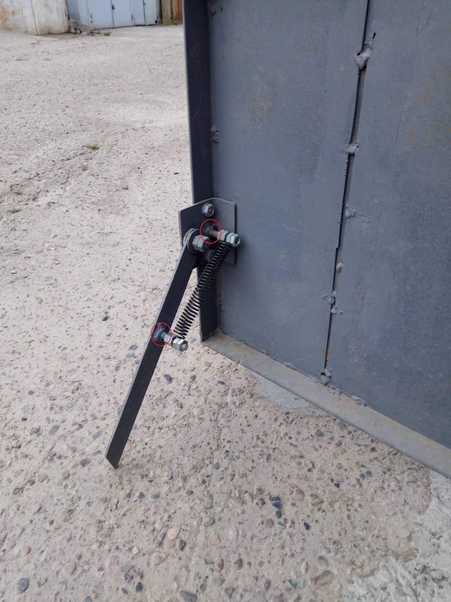 Электрозамок для распашных ворот