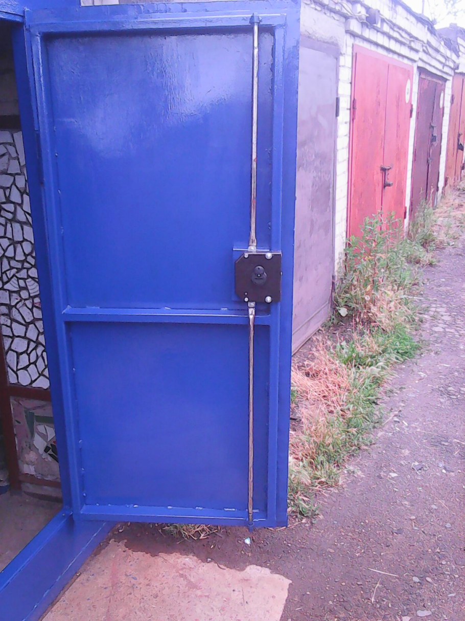 Замок на гаражные ворота