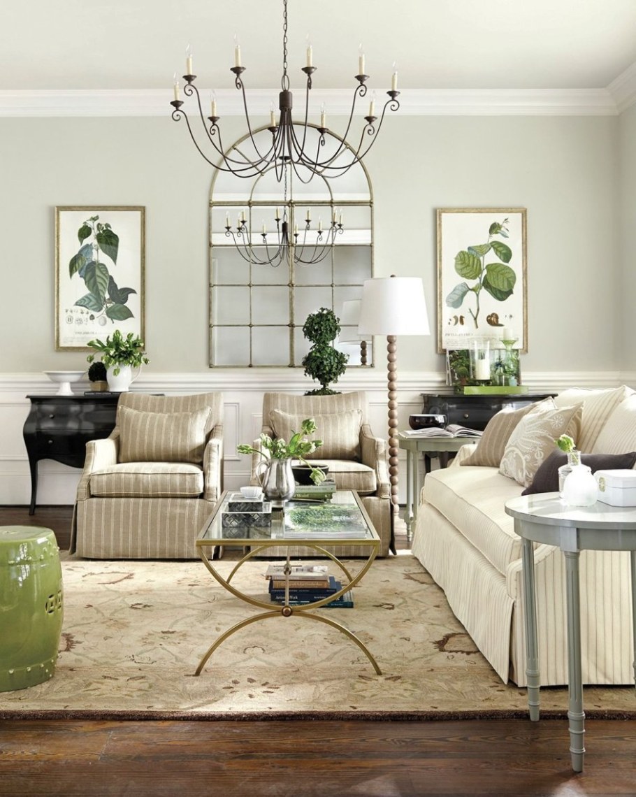 Оливково серый цвет в интерьере