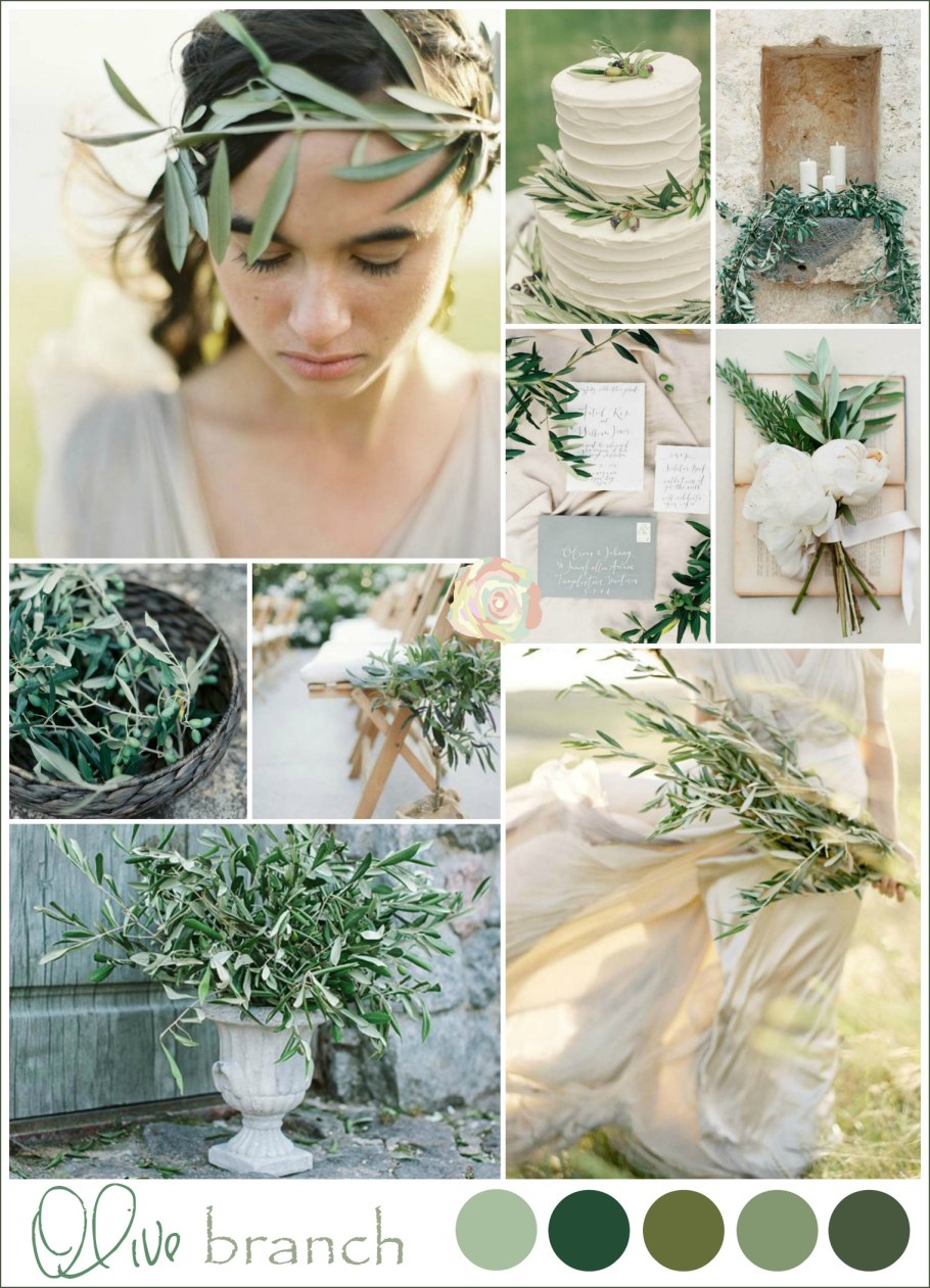 Свадьба в оливковом цвете