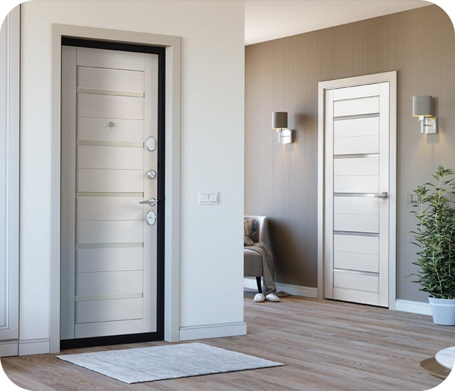 Входные и межкомнатные двери в интерьере