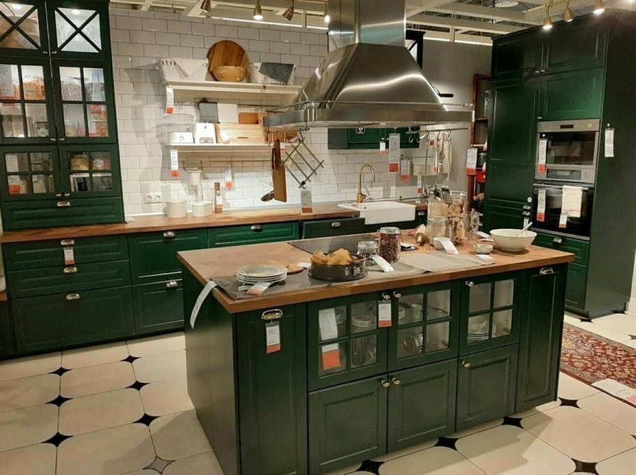 Ikea Будбин зеленый