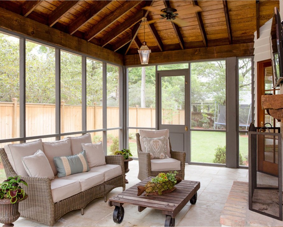 Крытая веранда