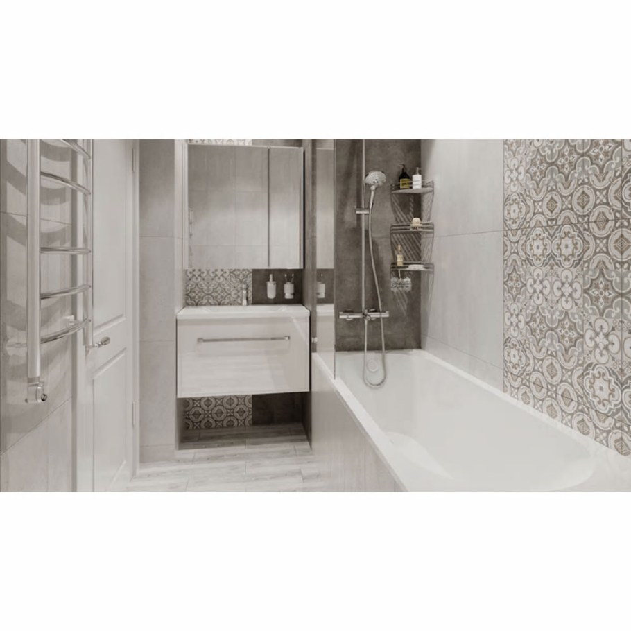 Loft керамогранит серый 30х60