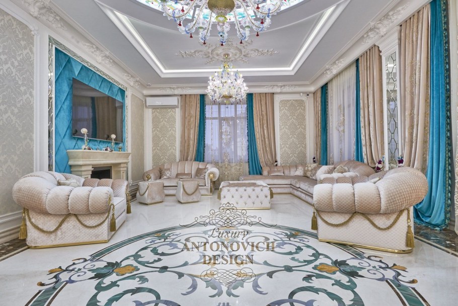 Дворец -интерьер Luxury Antonovich Design