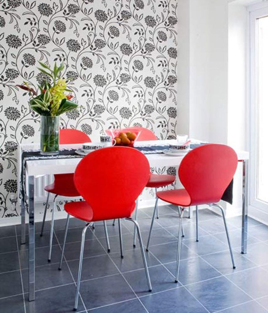 Современные обои на кухню модные