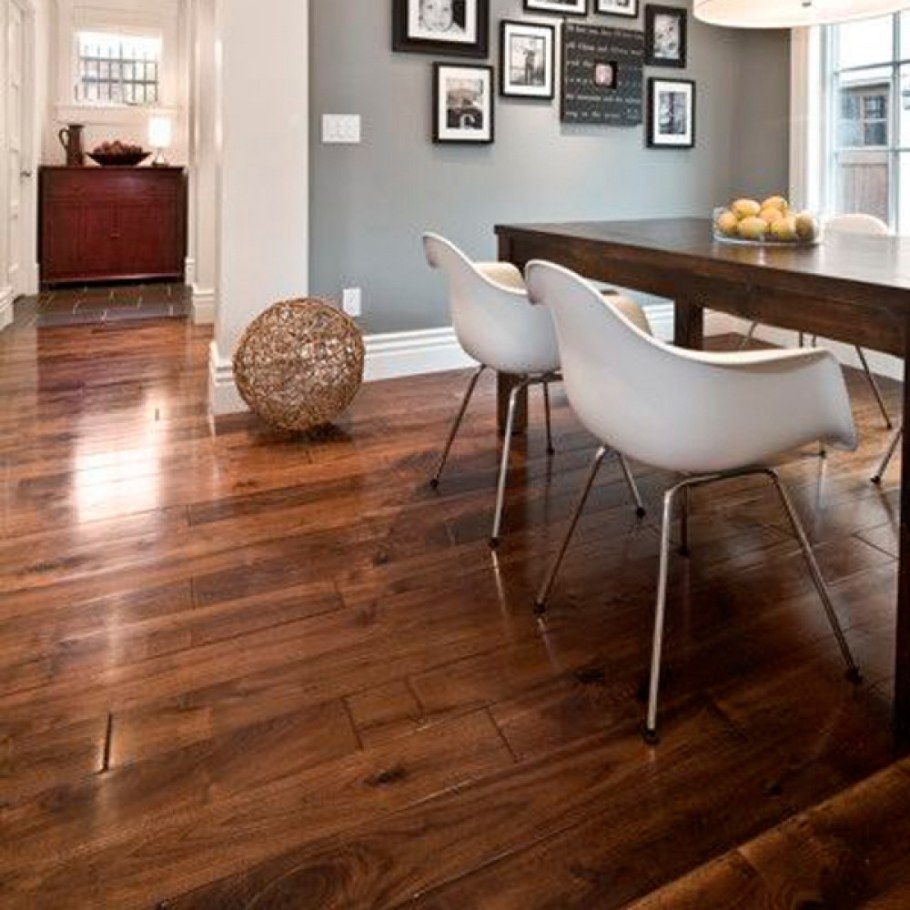 Ламинат коричневый