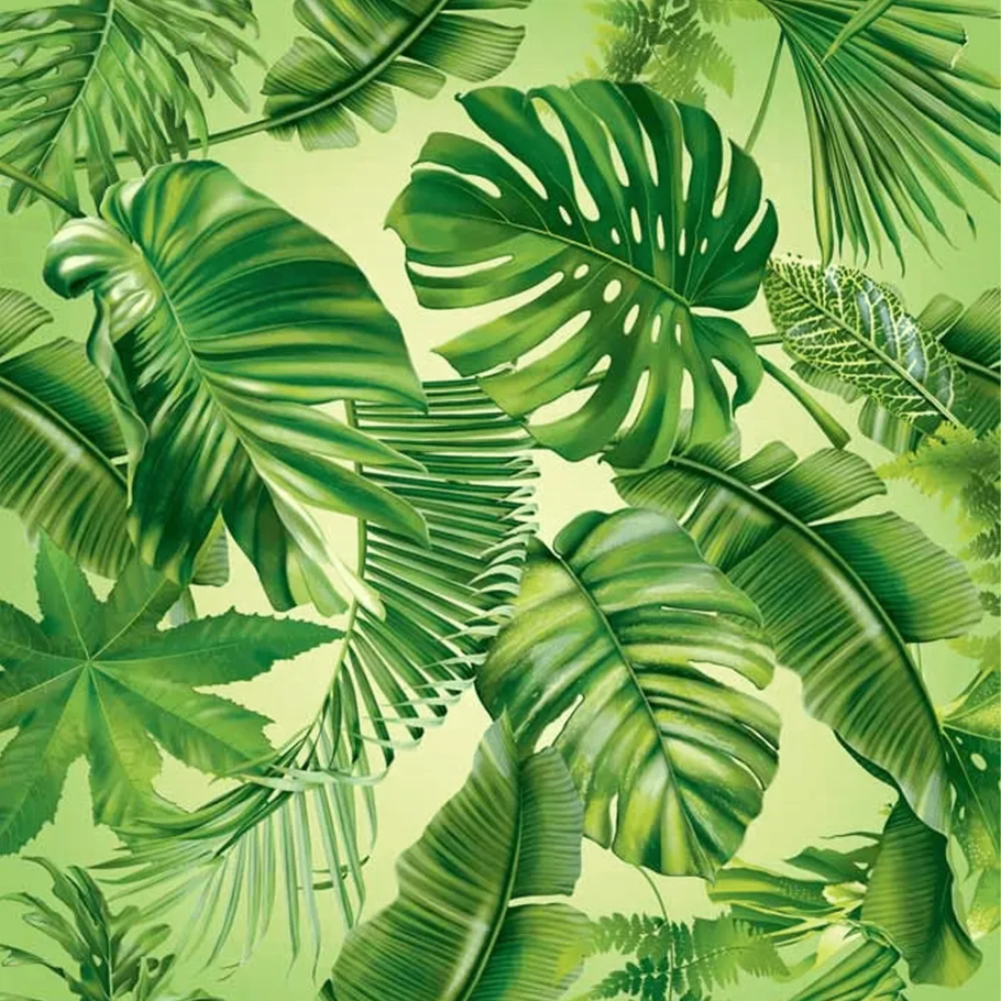 Фотообои папоротник в интерьере