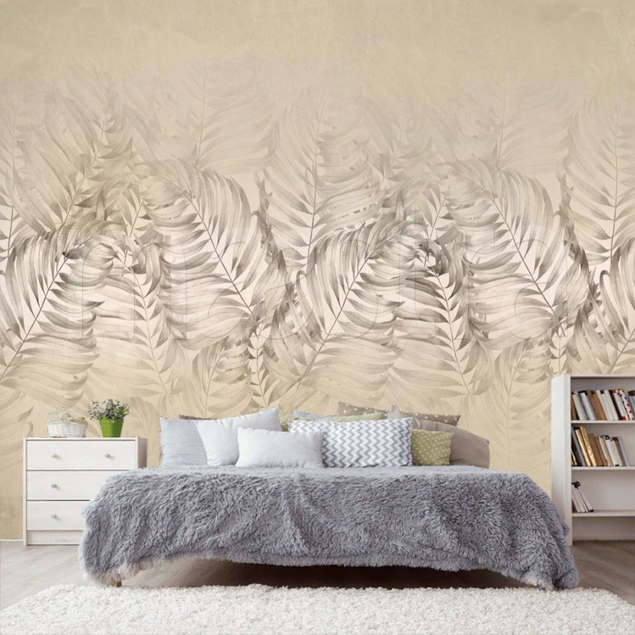 Фотообои папоротник на стену