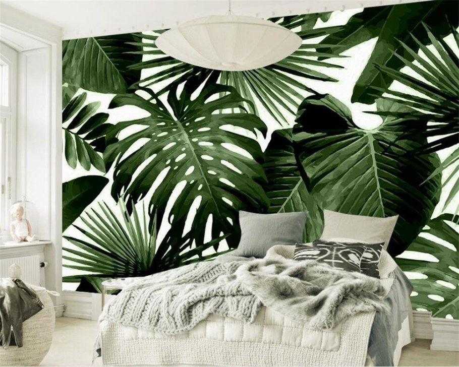 Аффреско пальмовые листья