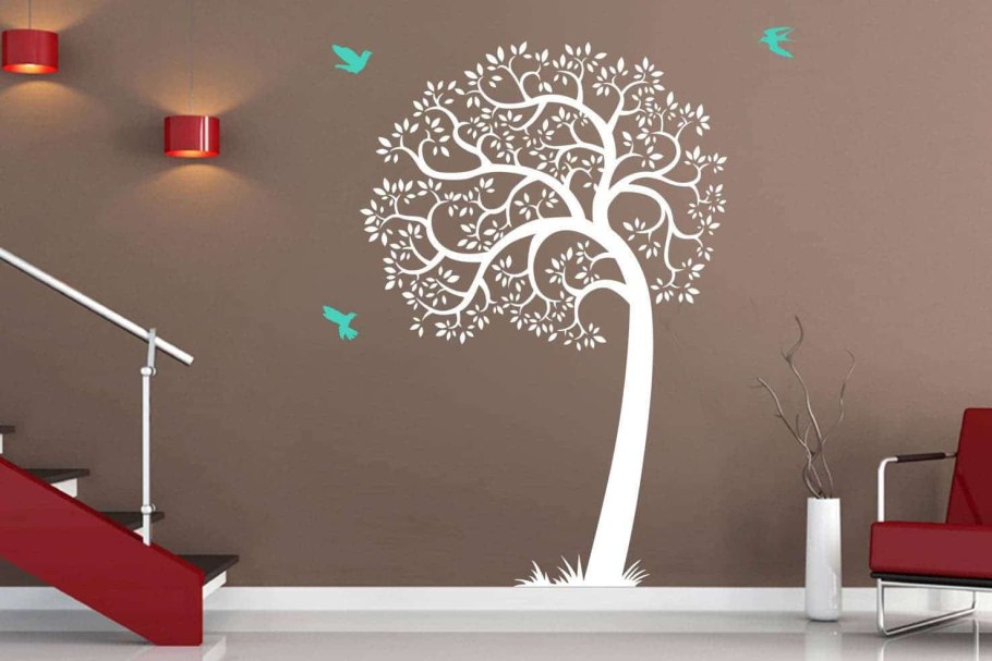 Интерьерные наклейки лес