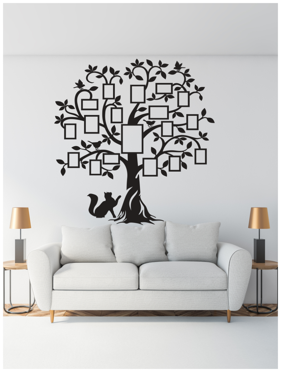Наклейки на стену семейное дерево