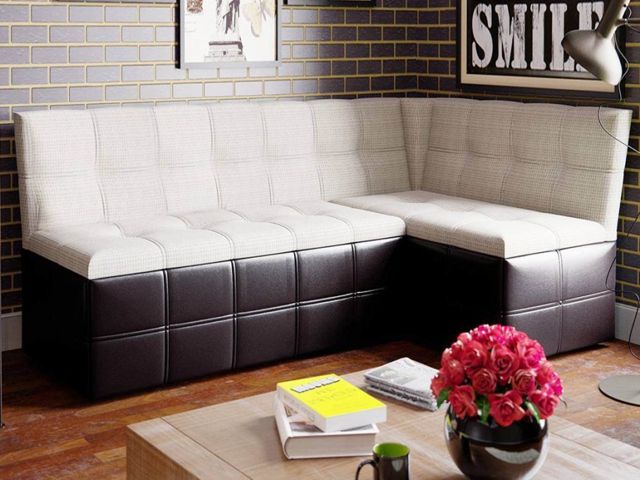 Скамья угловая со спальным местом Домино