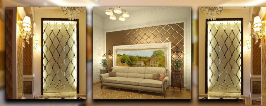 Зеркальное панно