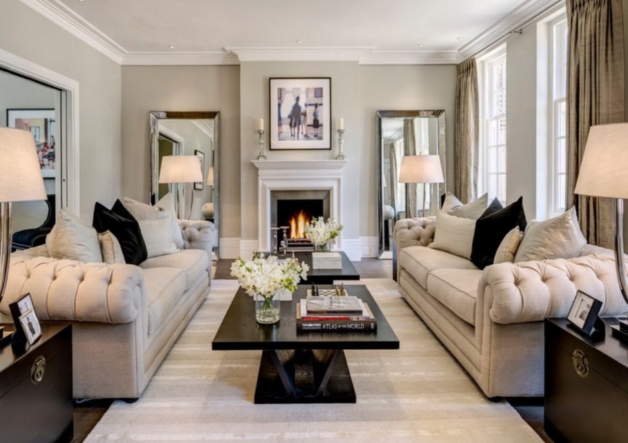 Гостиные в американском стиле