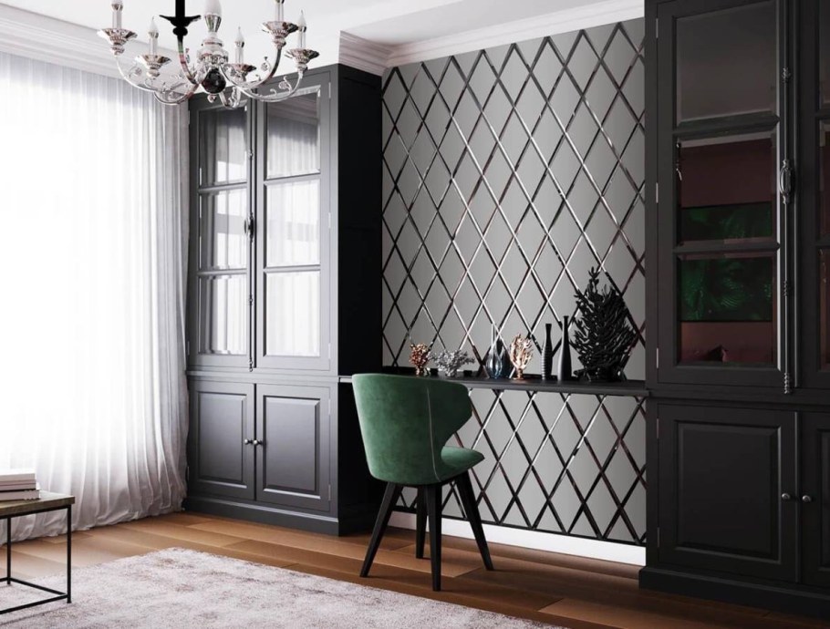 Матовая зеркальная плитка