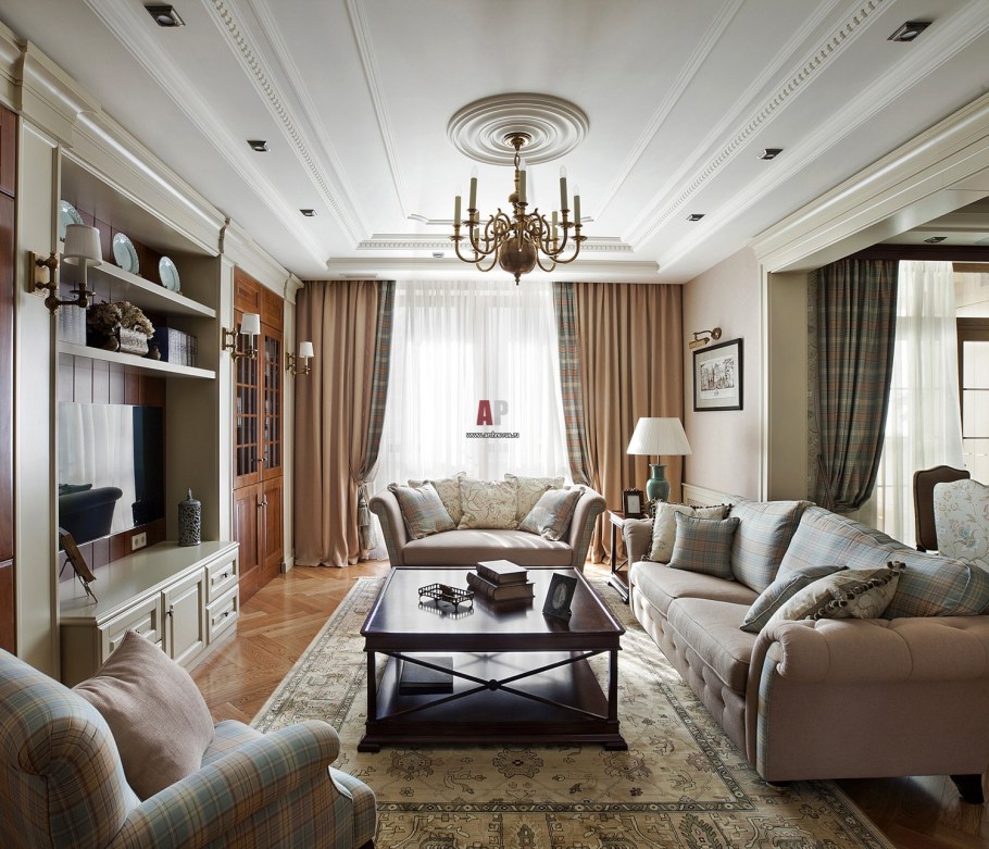 Стиль Неоклассика в интерьере квартиры