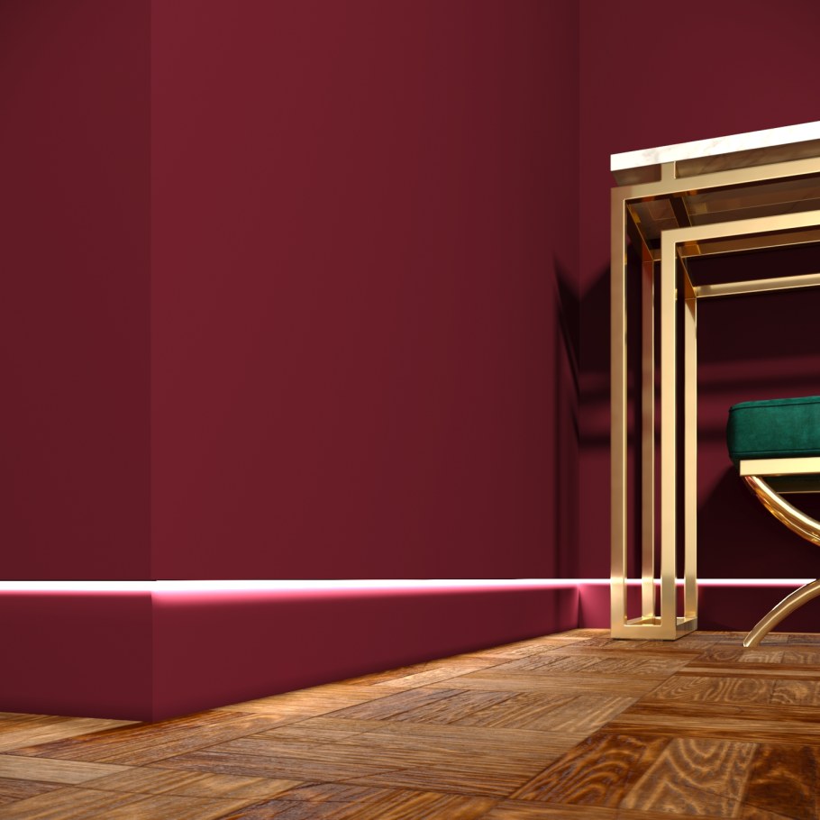 Евровуд плинтус PN 021 led