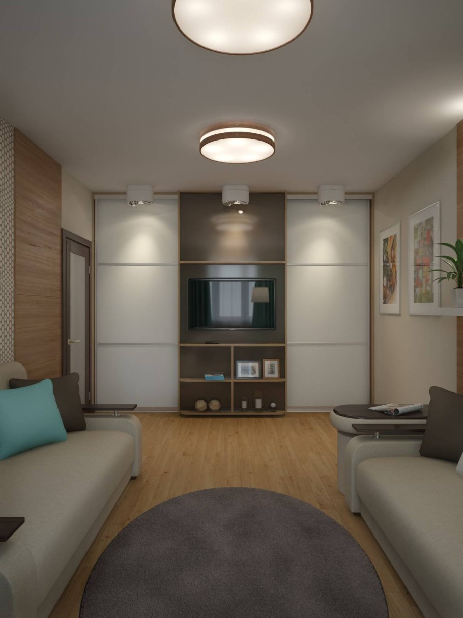 Интерьер обычной квартиры двухкомнатной