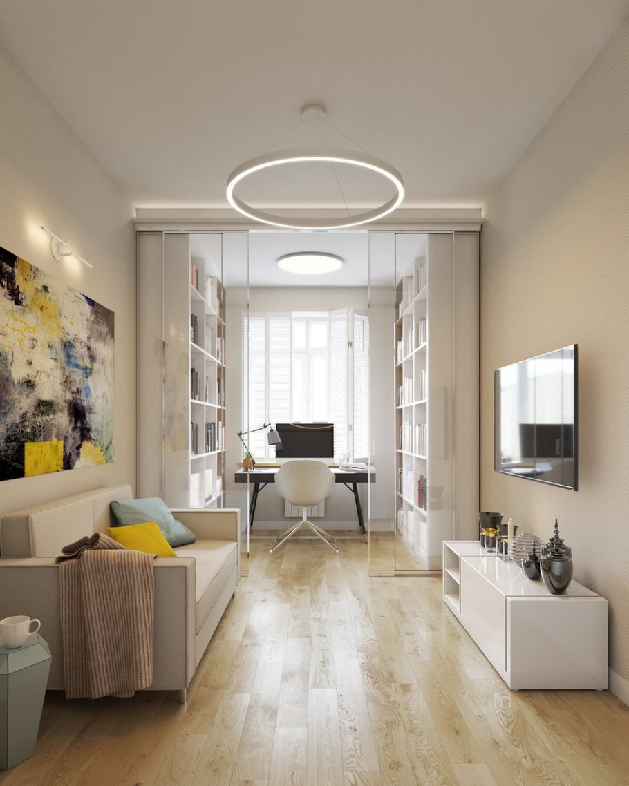 Интерьер двухкомнатной сталинки