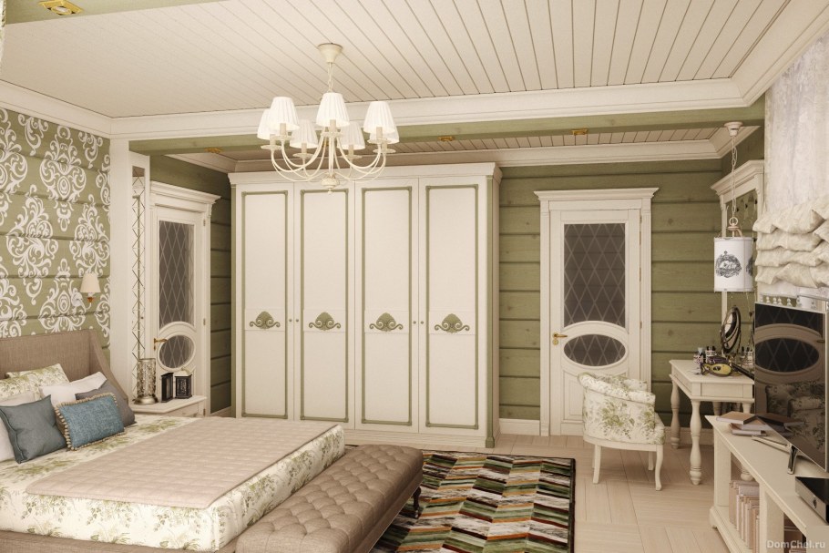 Фисташковая спальня Прованс