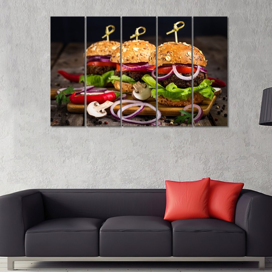 Модульная картина ресторан