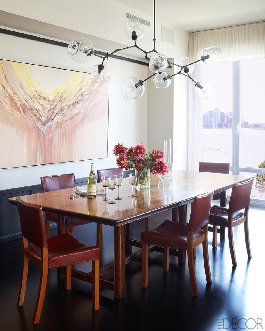 Светильник над столом