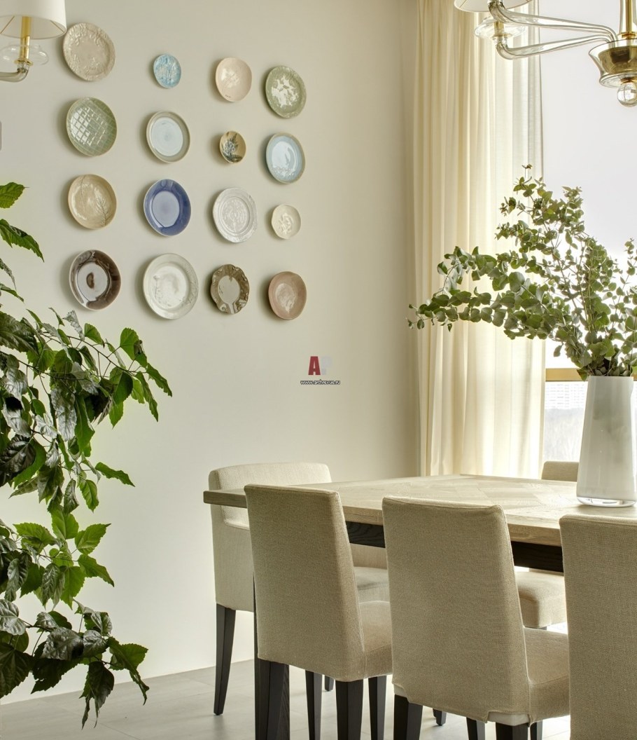 Декор стены на кухне