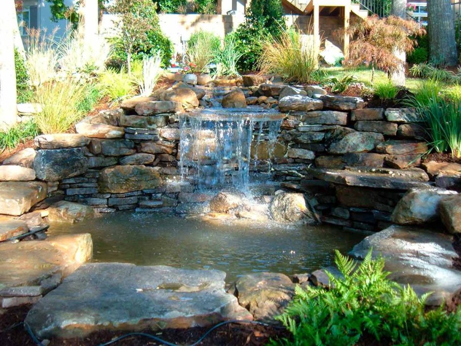 Водопад искуственныйкаскад