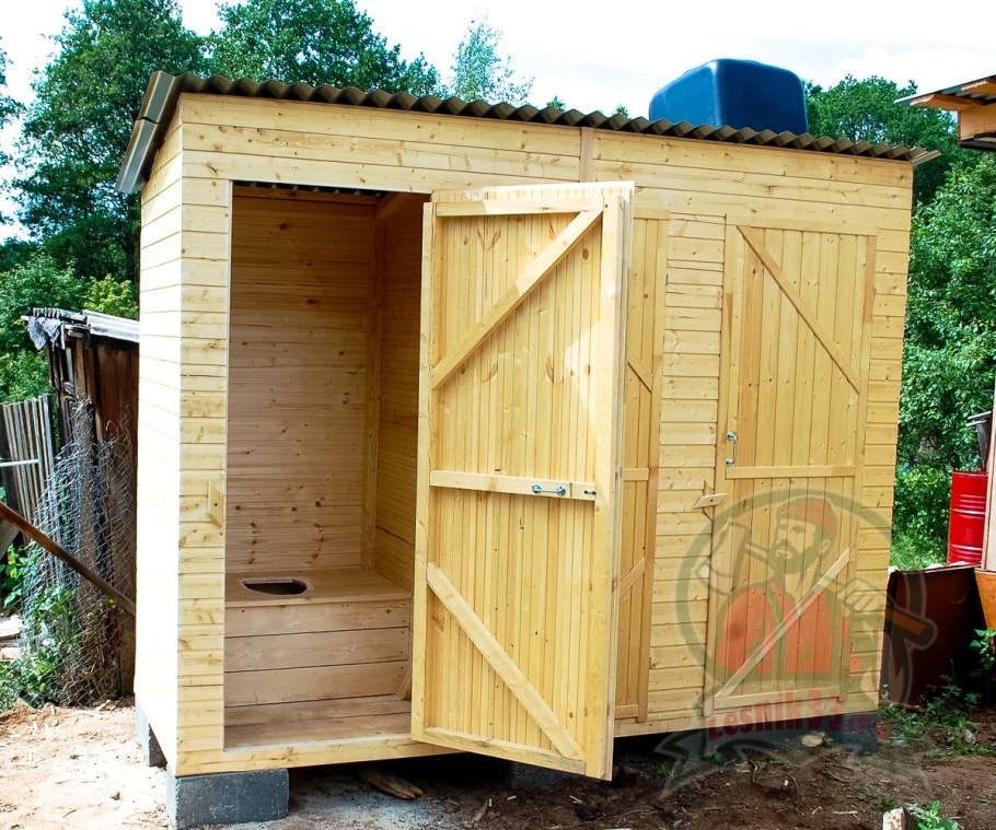 Душ туалет 2500х2500