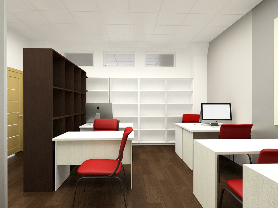 Планировка кабинета в офисе