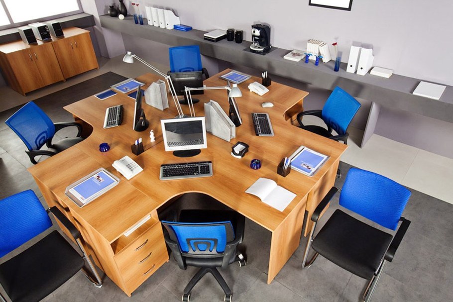 Столы для офиса на 4 человека