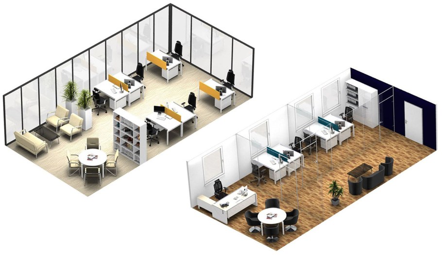 Планировка опен Спейс