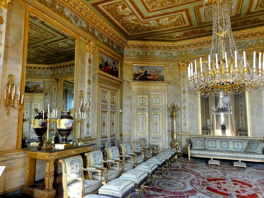 Спальня императора, дворец Фонтенбло