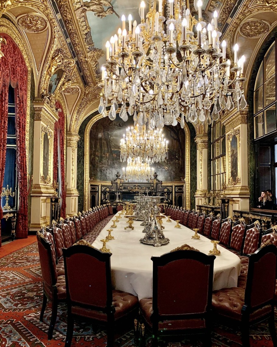 Елисейский дворец Париж интерьер