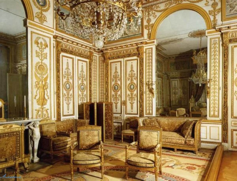 Ампир дворец Фонтенбло