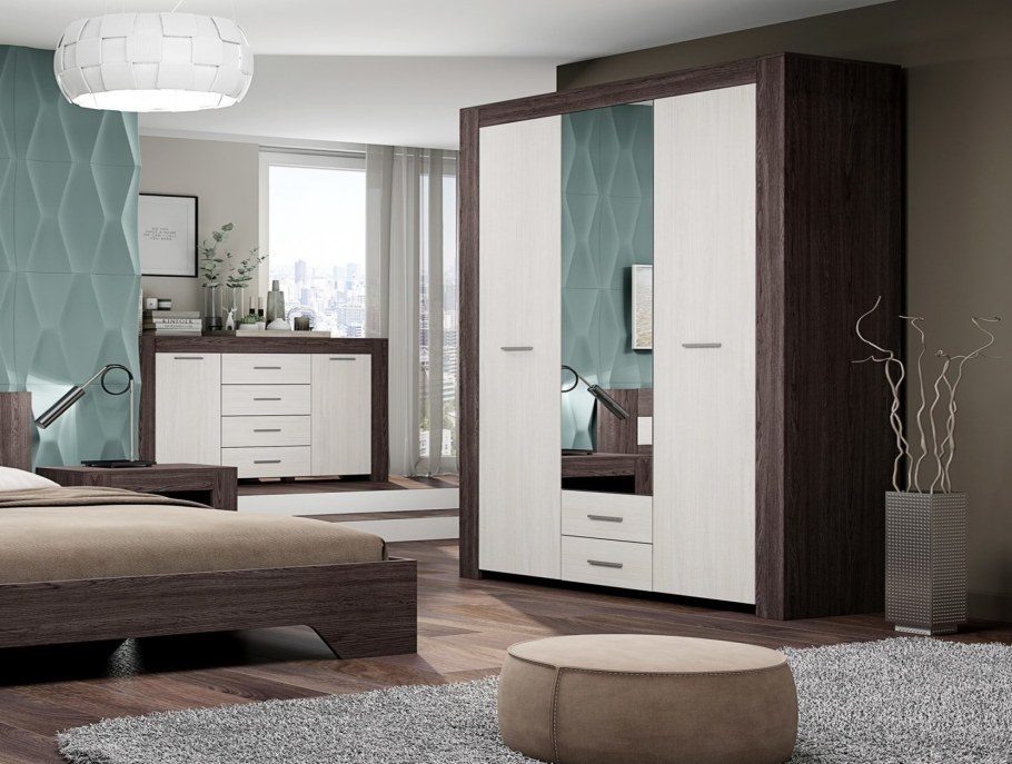 Шкаф Квадро ясень Анкор