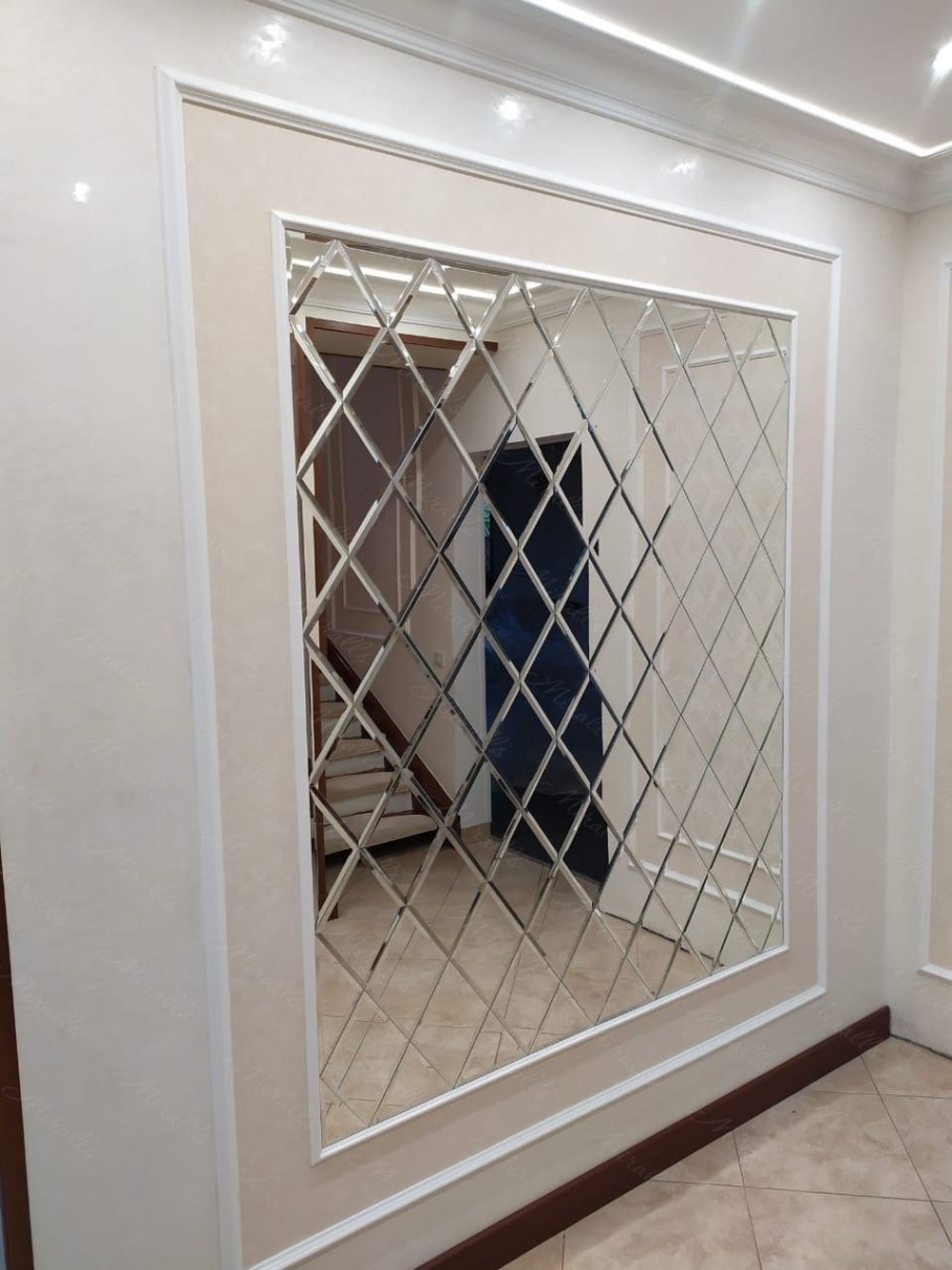 Плитка зеркальная Титан фацет 200х200