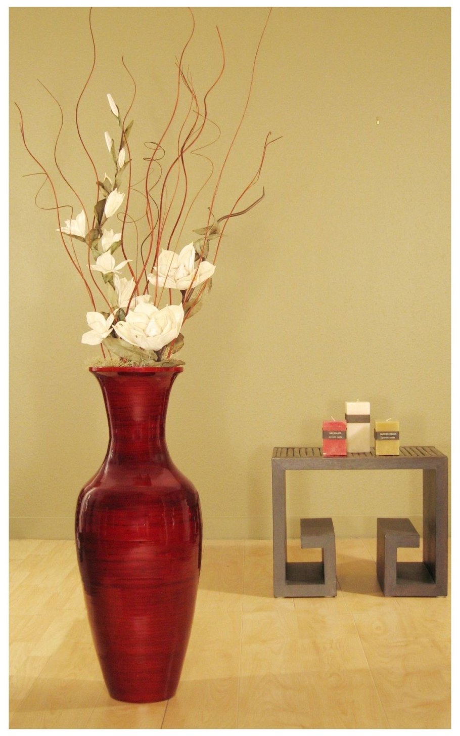 Цветы в напольную вазу