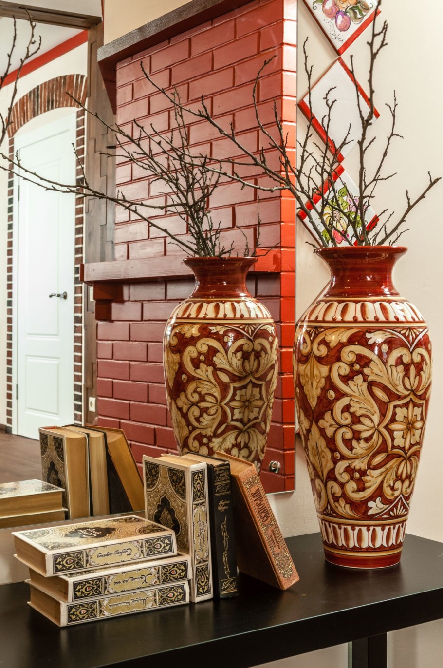 Вазы в интерьере
