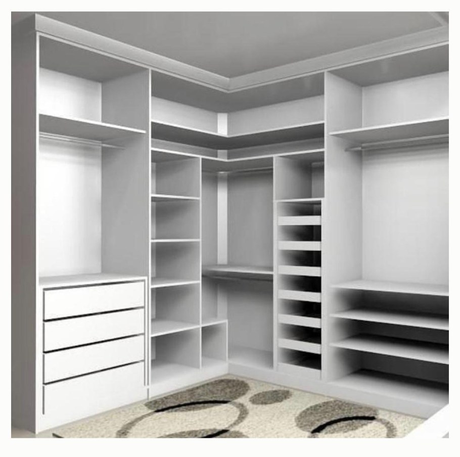 Угловые гардеробные шкафы